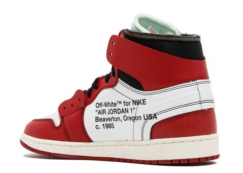 nike air jordan 1 chicago off white replica|nike jordan 1 off white.